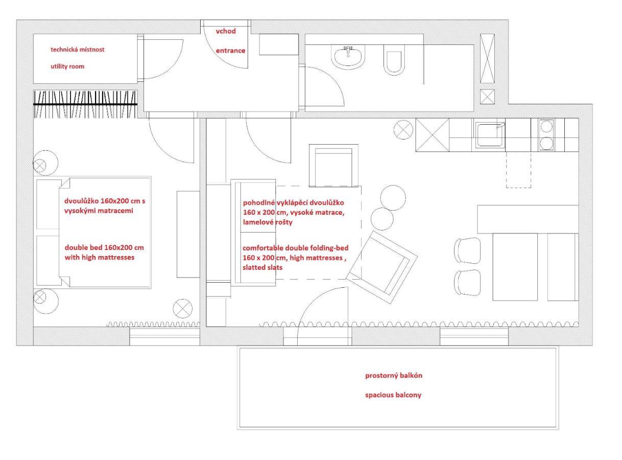 Apartman Plesivec U Sjezdovky Abertamy Luaran gambar